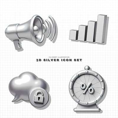 PSD 편집이미지 커뮤니케이션 그래픽 은색 디지털아트 벡터 편집3D 컬러 3D 파일형식