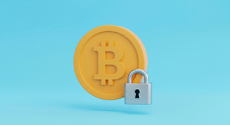 컨셉 돈 비즈니스 안전 금융 경제 3D 재산 파일형식 4차산업 가상화폐 동전 자물쇠 거래 디지털 스테이블코인 보호 보안 투자 시장 기술 편집3D 편집이미지 JPG 블록체인