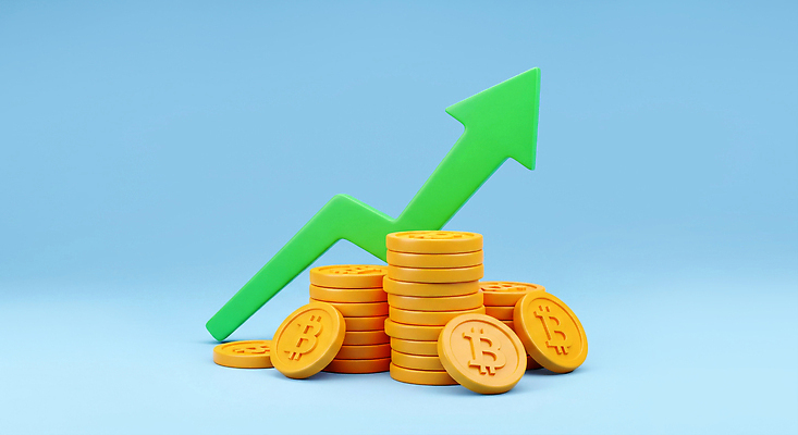 산업 컨셉 돈 비즈니스 금융 경제 3D 시장 파일형식 4차산업 투자 상승 그래프 동전 가상화폐 재산 금융시장 성장 풍경 기술 무역 수익 편집3D 편집이미지 JPG 디지털 블록체인