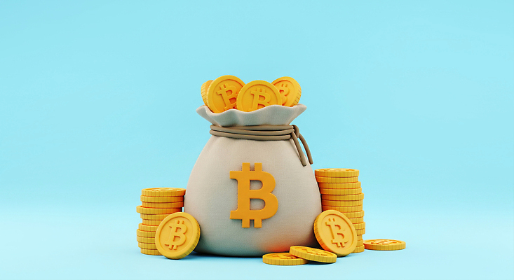 잡화 돈 비즈니스 모션 금융 경제 3D 재산 파일형식 4차산업 가상화폐 동전 돈자루 가방 재정 투자 스테이블코인 통화 부 자산관리 거래 편집3D 편집이미지 JPG 디지털 블록체인