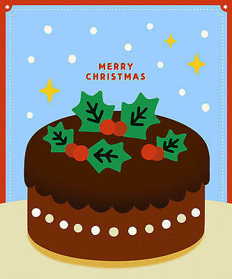 디자인 열매 음식 컬러 백그라운드 잎 크리스마스 겨울 일러스트 이야기 선물 장식 크리스마스트리 파티 귀여움 케이크 초콜릿 축하 메시지 달콤 크리스마스케이크 국내일러스트 AI파일 식물 계절 기념일 컨셉 디저트 이벤트 맛 파일형식 벡터