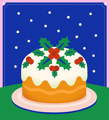 기념일 음식 컬러 크리스마스 일러스트 설계 디저트 이벤트 장식 파티 과자 케이크 눈송이 생일 맛 크림 저장 파란배경 베리 크리스마스케이크 국내일러스트 AI파일 백그라운드 컨셉 과일 눈_날씨 파란색 파일형식 벡터