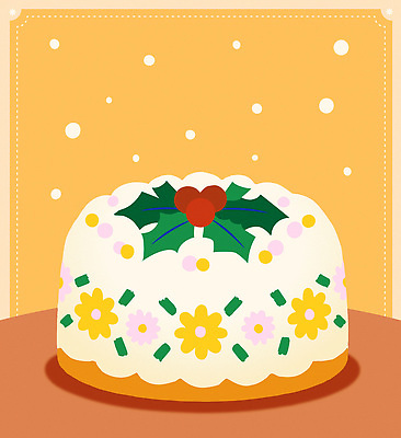 디자인 꽃 감정 컬러 크리스마스 겨울 과일 일러스트 디저트 실내 장식 파티 케이크 축제 생일 포근함 고객 색감 온기 크리스마스케이크 국내일러스트 AI파일 식물 계절 기념일 음식 이벤트 내부 감각 파일형식 벡터