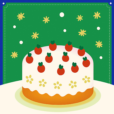디자인 별 음식 백그라운드 일러스트 탁자 딸기 디저트 조명 주택 초록색 파티 케이크 축하 생일 상차림 크림 심플 뷰티풀 크리스마스케이크 국내일러스트 AI파일 자연요소 기념일 컬러 가구 컨셉 크리스마스 과일 이벤트 건물 파일형식 벡터