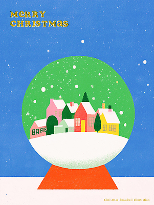 식물 계절 기념일 감정 컬러 크리스마스 건물 장식 파일형식 스노글로브 겨울 풍경 주택 축제 조명 초록색 눈사람 크리스마스장식 나무 고요 행복 이벤트 따뜻함 PSD 국내일러스트 일러스트