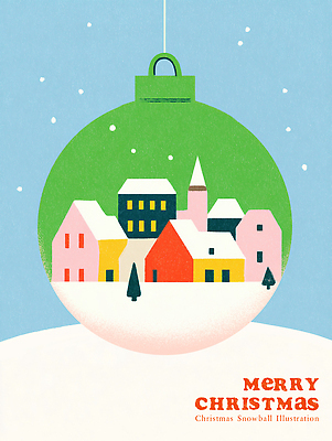계절 기념일 감정 크리스마스 겨울 관계 풍경 건물 감각 파일형식 마을 주택 구슬 장식 따뜻함 겨울풍경 편안함 소원 크리스마스트리 휴일 설렘 친구 연말 축제 희망 PSD 국내일러스트 일러스트