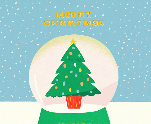 계절 기념일 감정 컨셉 크리스마스 카드_감사 표정 이벤트 장식 파일형식 크리스마스트리 축제 겨울 조명 행복 즐거움 분위기 희망 구슬 크리스마스카드 산타클로스 도전 놀람 따뜻함 PSD 국내일러스트 일러스트 스노글로브