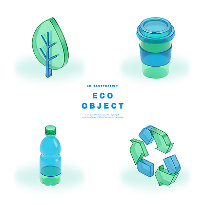 PSD 나무 편집이미지 디자인 자연 컵 자연보호 그린캠페인 재활용 투명 그린에너지 플라스틱 물병 에코 친환경 디지털아트 편집3D 식물 식기 캠페인 재질 3D 환경 에너지 보호 물통 생태계 파일형식