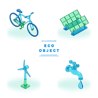 PSD 편집이미지 디자인 기술 자연보호 그린캠페인 자전거 에너지 그린에너지 풍력에너지 친환경 집열판 혁명 편집3D 순환경제 캠페인 컨셉 자연 3D 환경 바이크 보호 태양에너지 파일형식