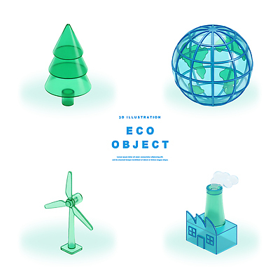 PSD 나무 편집이미지 지구 공장 자연보호 환경 그린캠페인 에너지 그린에너지 에코 친환경 에너지절약 풍력기 편집3D 식물 캠페인 공업 자연 3D 절약 풍력에너지 보호 파일형식