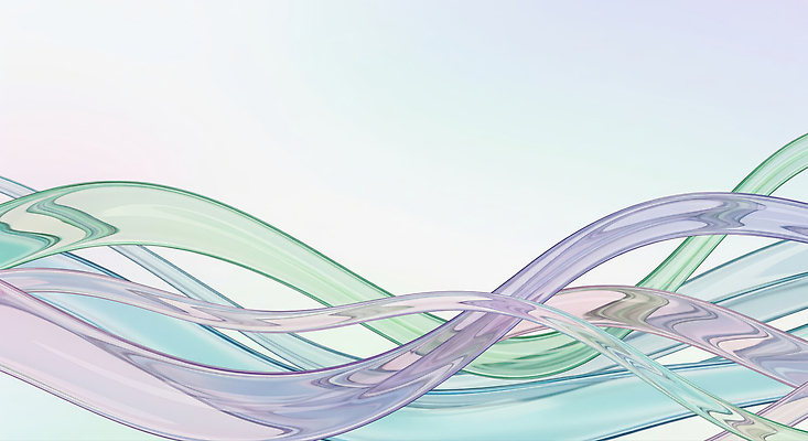 편집이미지 선 컨셉 재질 감각 생태계 파일형식 흐름 컬러 유리 투명 백그라운드 곡선 엉킴 평화 몽환 부드러움 자연 디자인 디지털 예술 JPG 웨이브 이미지편집