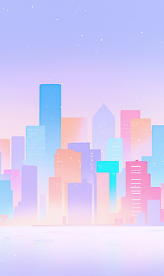 JPG 컬러 백그라운드 일러스트 창문 하늘 조명 풍경 건물 도시 저녁 균형 부드러움 스카이라인 고층 뷰티풀 수평선 국내일러스트 AI일러스트 AI콘텐츠 건축물 감각 야간 파일형식