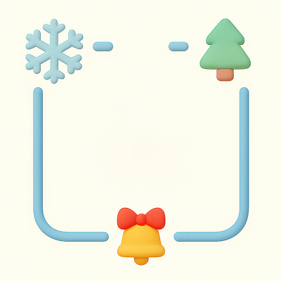 식물 계절 기념일 컨셉 눈_날씨 3D 파일형식 겨울 장식 나무 눈송이 크리스마스 컬러 장신구 따뜻함 분위기 특별함 감정 디자인 JPG 편집3D 편집이미지 프레임