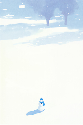 자연요소 계절 컬러 날씨 휴식 눈_날씨 사람 생태계 파일형식 눈사람 겨울 풍경 자연 하늘 조용 차가움 신선 눈내림 흰색 고요 놀이 산책 야외 어린이 설치물 JPG 국내일러스트 일러스트 눈