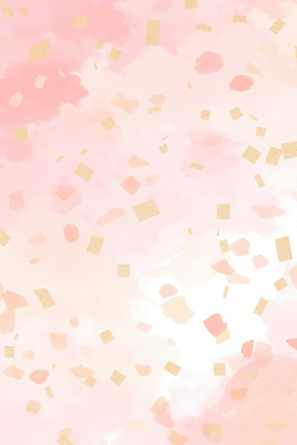 꽃 컬러 컨셉 파일형식 분홍색 백그라운드 꽃잎 금색 조각 축제 뷰티풀 디자인 창의성 장식 분위기 예술 축하 감정 조화 JPG 국내일러스트 일러스트 수채화