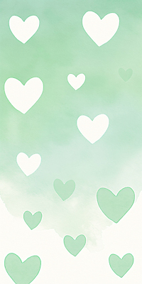 모양 감정 컬러 무늬 감각 파일형식 하트 초록색 백그라운드 디자인 사랑 따뜻함 부드러움 편안함 패턴 장식 스타일 소프트 추상 창의성 JPG 국내일러스트 일러스트