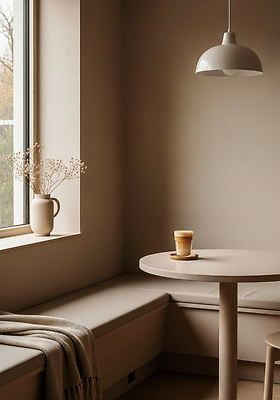 디자인 음료 컨셉 창문 탁자 태양 상점 CG 파일형식 카페 커피 원형탁자 창가 거실 인테리어 조명 휴식 차분 편집실사 편집이미지 JPG 햇빛