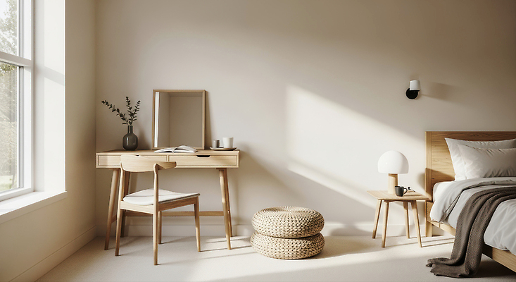 식물 디자인 가구 생활용품 태양 감각 CG 파일형식 방 책상 의자 침대 조명 햇빛 오브젝트 편안함 공간 인테리어 나무 편집실사 편집이미지 JPG