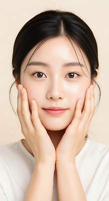 JPG 편집이미지 손 여자 감정 얼굴 포즈 자연 표정 사람 화장 편안함 피부 광택 스킨케어 뷰티풀 의료성형뷰티 편집실사 신체부위 뷰티 감각 CG 생태계 파일형식