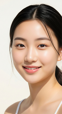 JPG 편집이미지 여자 행복 감정 얼굴 포즈 따뜻함 미소 청춘 햇빛 표현 자신감 피부 스킨케어 뷰티풀 의료성형뷰티 편집실사 컨셉 표정 사람 신체부위 태양 뷰티 CG 파일형식