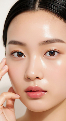 JPG 편집이미지 여자 얼굴 미소 화장 뷰티 카메라 촉촉함 눈썹 피부 스킨케어 바비큐립 뷰티풀 의료성형뷰티 편집실사 표정 사람 신체부위 전자제품 젖음 바비큐 CG 파일형식