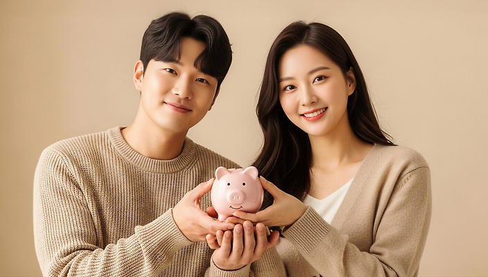 JPG 편집이미지 커플 여자 남자 행복 신혼부부 사랑 미소 경제 사진촬영 저축 저금통 체험 결합 자산관리 소통 의사소통 재정 의료성형뷰티 편집실사 부부 감정 컨셉 관계 표정 사람 금융 촬영 CG 신혼 파일형식