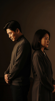 JPG 편집이미지 여자 남자 감정 백그라운드 관계 조명 표정 대화 분위기 영화 드라마 갈등 심리 복잡 순간 이혼 의료성형뷰티 편집실사 컨셉 문화예술 말하기 사람 CG 파일형식