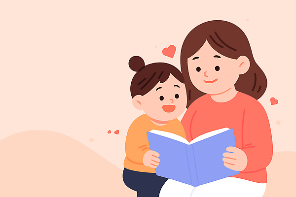 감정 의자 가족 관계 모션 표정 사람 파일형식 벡터 엄마 어린이 책 소파 읽기 시간 즐거움 따뜻함 사랑 행복 웃음 교육 이야기 상상력 놀이 부모 자녀 국내일러스트 일러스트 AI파일