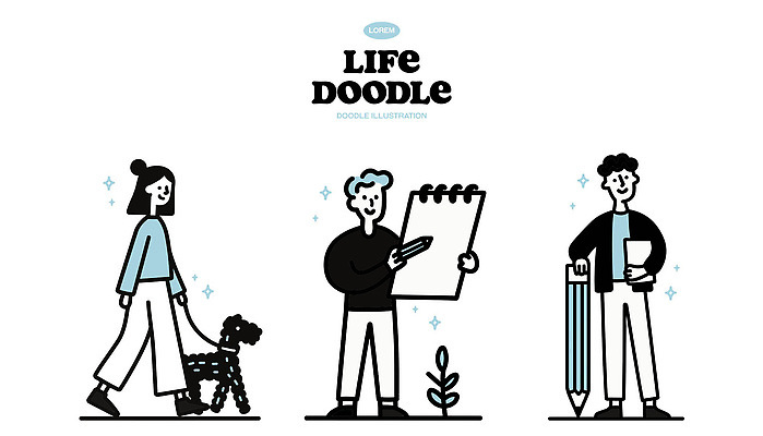 식기 감정 포유류 휴식 학용품 미술 라이프 감각 파일형식 벡터 일상 모션 사람 개 산책 스케치북 그림 컵 드로잉 디자인 도시 캐릭터 스타일 취미 즐거움 편안함 국내일러스트 일러스트 AI파일