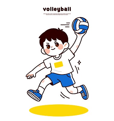 어린이 스포츠 일러스트 공 모션 놀이 협력 소년 여름 친구 운동 점프 운동장 놀이터 배구 체육 연습 즐거움 국내일러스트 AI파일 계절 남자 감정 스포츠시설 관계 건강 사람 구기 공간 파일형식 벡터