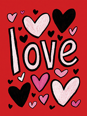 모양 감정 컬러 학용품 파일형식 사랑 하트 예술 디자인 표현 백그라운드 창작 장식 심볼 낙서 크레파스 대칭 창의성 JPG 국내일러스트 일러스트 빨간색