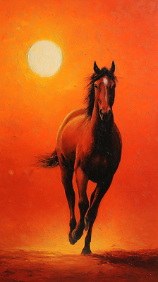 자연요소 감정 컨셉 모션 휴식 노을 생태계 파일형식 말_게임 태양 산책 자연 동물 생명 뷰티풀 풍경 하늘 그림 달리기 예술 컬러 열정 힘 자유 세계 일몰 JPG 국내일러스트 일러스트