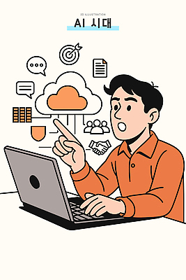 남자 일러스트 비즈니스 탁자 협력 아이디어 기술 실험 관리 그래픽 노트북 컴퓨터 디지털 자료 정보 목표 클라우드서비스 소통 창의성 프로젝트 AI_인공지능 국내일러스트 AI파일 가구 컨셉 사람 전자제품 서비스 파일형식 벡터
