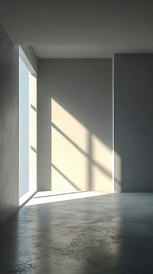 디자인 컨셉 내부 감각 CG 파일형식 방 창문 그림자 벽 평화 공간 인테리어 편안함 부드러움 조명 실내 편집이미지 JPG 편집실사