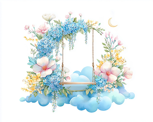 식물 감정 컨셉 감각 생태계 파일형식 꽃 그네 디자인 아기자기 화사함 분위기 자연 꿈 뷰티풀 색감 장식 예술 생명 따뜻함 여유 신비 편안함 백그라운드 조화 국내일러스트 일러스트 JPG 수채화