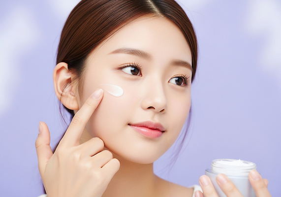 JPG 편집이미지 손 여자 얼굴 건강 관리 화장 뷰티 화장품 촉촉함 집중 피부 크림 스킨케어 뷰티풀 의료성형뷰티 편집실사 컨셉 사람 신체부위 젖음 CG 파일형식