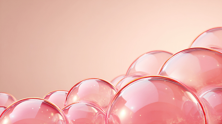 편집이미지 컬러 컨셉 젖음 감각 파일형식 비눗방울 분홍색 백그라운드 투명 분위기 장식 물방울 반사 예술 디자인 촉촉함 부드러움 이미지편집 JPG