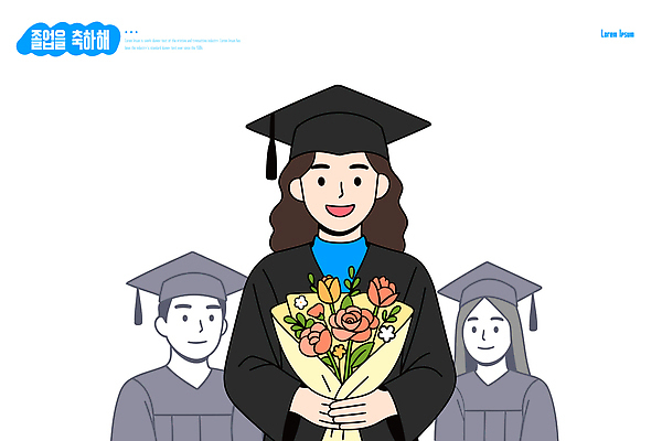 모자_잡화 교육 꽃 감정 컨셉 졸업 관계 표정 이벤트 교사 파일형식 벡터 졸업식 축하 학생 꽃다발 미소 친구 학사모 학교 기념일 교수 기념사진 성공 행복 학위 졸업생 기쁨 미래 희망 국내일러스트 AI파일 일러스트