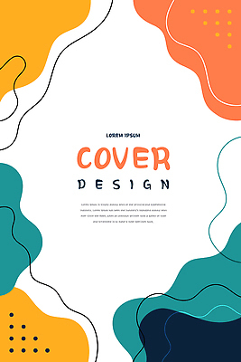 표지 패턴 곡선 일러스트 그래픽 창의성 디지털아트 국내일러스트 AI파일 선 무늬 파일형식 벡터