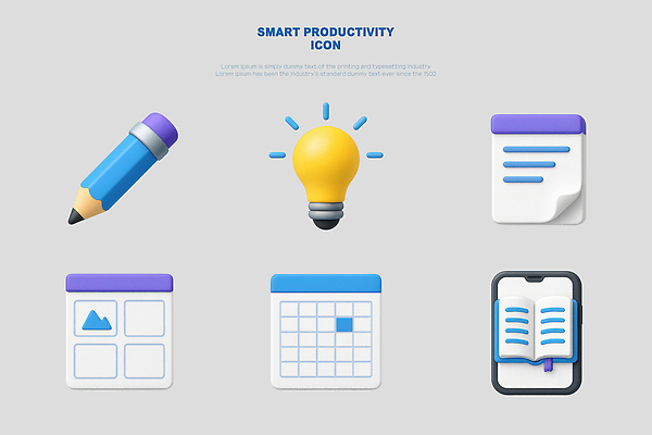 아이콘 컬러 컨셉 파일형식 스마트 디자인 문서 계획 아이디어 회색 그래픽 도구 표현 이미지 창의력 편리함 3D아이콘 PSD