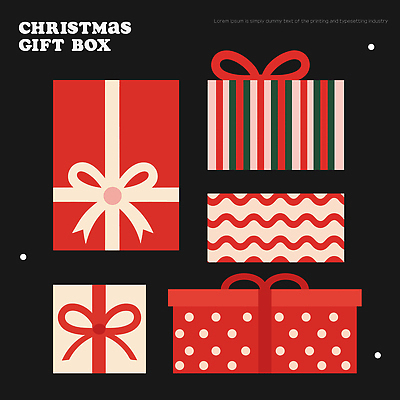 디자인 기념일 감정 리본 문화 컬러 크리스마스 패턴 일러스트 탁자 선물 이벤트 장식 상자 축제 기쁨 만남 화려 그림 연말 국내일러스트 AI파일 가구 컨셉 무늬 파일형식 벡터