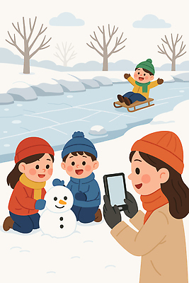 어린이 장갑 겨울 일러스트 가족 눈사람 놀이 스키장 웃음 풍경 친구 목도리 추위 눈 북극 즐거움 썰매 눈싸움 국내일러스트 AI파일 자연요소 잡화 계절 감정 관계 날씨 눈_날씨 표정 사람 극지방 싸움 파일형식 벡터