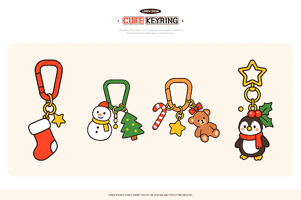 계절 기념일 인형 컬러 컨셉 크리스마스 조류 열쇠 파일형식 벡터 열쇠꾸러미 디자인 오브젝트 귀여움 양말 눈사람 크리스마스트리 곰인형 펭귄 장식 테마 겨울 선물 패션 스타일 컬러풀 캐릭터 AI파일 국내일러스트 일러스트 키링