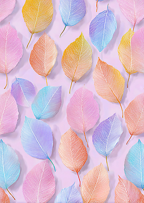 식물 잎 문화예술 학용품 감각 생태계 파일형식 장식 백그라운드 컬러 파스텔 투명 자연 배열 편안함 뷰티풀 디자인 부드러움 조화 미술 JPG 일러스트 국내일러스트 나뭇잎