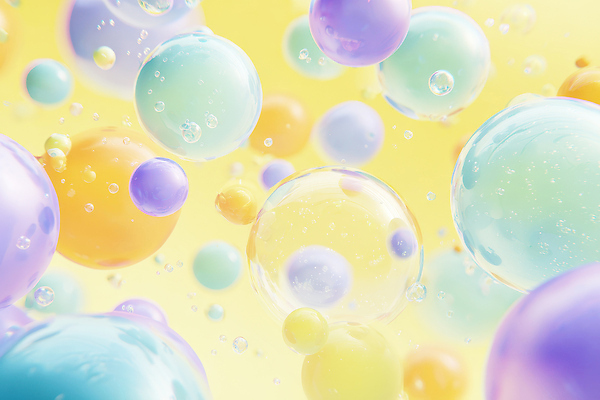 편집이미지 컨셉 무늬 감각 파일형식 거품 컬러 백그라운드 시원함 물방울 공중 입체 밝은색 부드러움 모양 예술 추상 부자 이미지편집 JPG 비눗방울