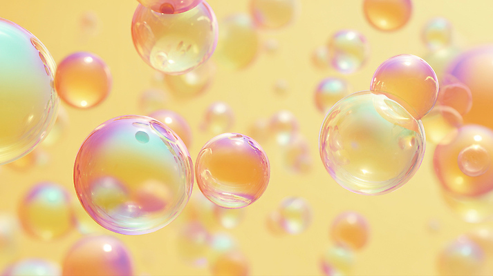 편집이미지 컨셉 생태계 파일형식 거품 컬러 백그라운드 부자 신비 빛 반사 뷰티풀 장면 자연 큐브 디자인 그림 이미지편집 JPG 비눗방울