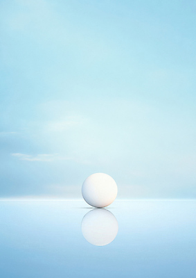 편집이미지 컬러 컨셉 생태계 파일형식 공 하늘 반사 바닥 고요 흰색 백그라운드 조용 자연 창의성 단순화된 평화 그림 JPG 이미지편집