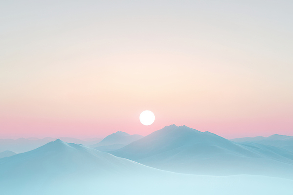 주간 편집이미지 컨셉 날씨 태양 노을 감각 생태계 파일형식 산 일출 아침 풍경 평화 고요 자연 햇빛 멀리 안개 하늘 컬러 부드러움 JPG 이미지편집