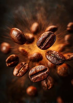 주간 편집이미지 커피 음료 컨셉 잔 냄새 파일형식 원두 폭발 백그라운드 질감 고급 아침 향기 신선 카페인 커피잔 거품 이미지편집 JPG