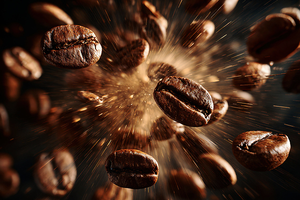 주간 편집이미지 커피 음료 컨셉 상점 손상 파일형식 원두 산산조각 공중 질감 향 맛 로스팅 카페 아침 웰빙 에너지 이미지편집 JPG